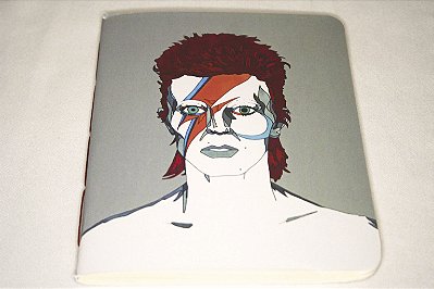 Caderno Flexível David Bowie A5