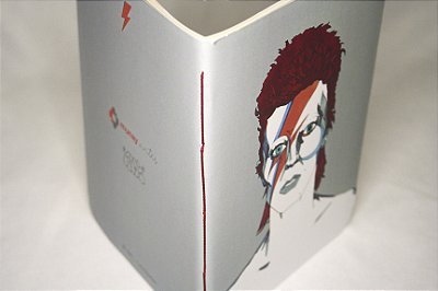 Caderno Flexível David  Bowie A6