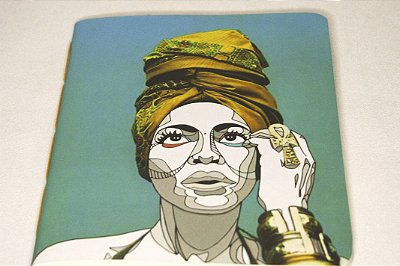 Caderno Flexível Erykah Badu A5