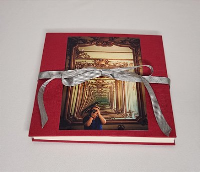 Álbum Concertina Quadrado Vermelho
