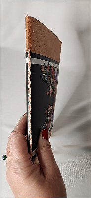 Caderno Flexível Dourado