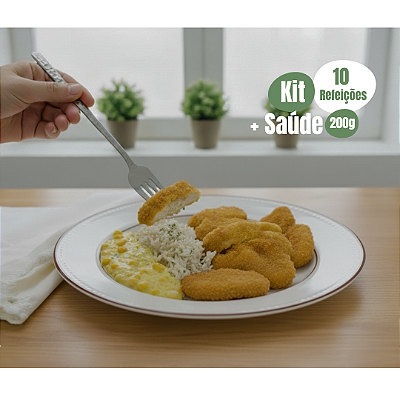 Kit + Saúde - 10 Refeições - 200g