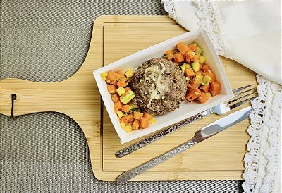 Kibe recheado com Queijo e Legumes - 200g ou 350g