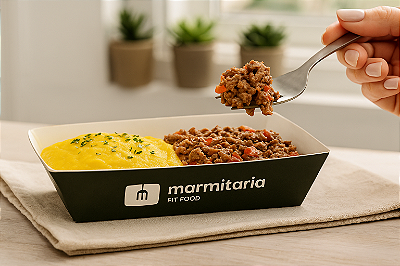 Patinho Moído com Purê de Mandioquinha - 200g ou 400g