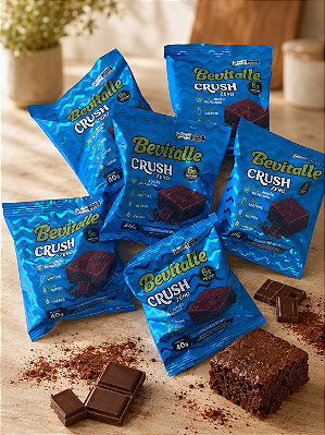 Brownie Crush Zero - Chocolate Belga - 40g