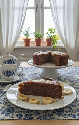 Bolo de Banana Integral - 130g
