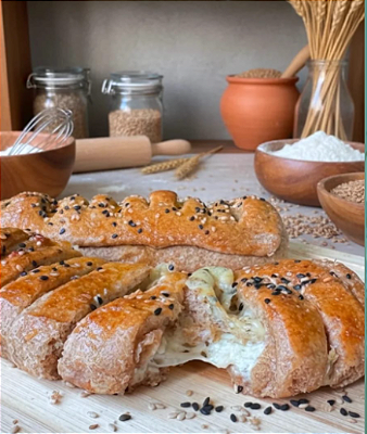 Pão Integral Dois Queijos - 140g