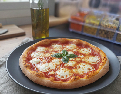 Pizza de 2 Queijos - Massa de Batata Doce - 240g