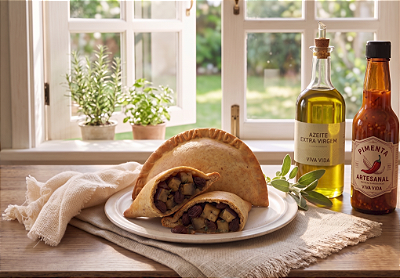 Empanada Integral - Berinjela - 100g