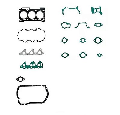 JOGO DE JUNTAS MOTOR ASIA TOWNER 3CC COMPLETO SEM RETENTORES