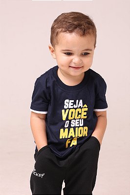 CAMISA INFANTIL - ESCRITO + KIT ADESIVO