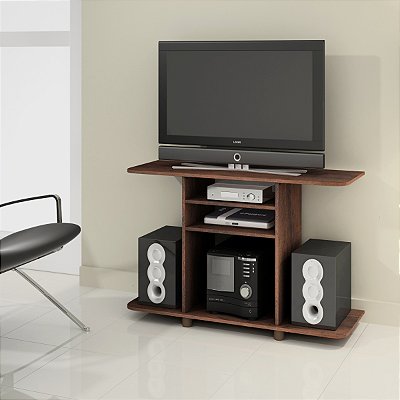 Rack Estante Para TV Compacto Sala de Estar Quarto Frete