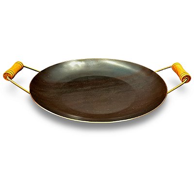 Disco de Arado Tacho Chapa Arredondada Aço com Cabo