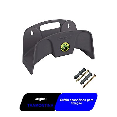 Suporte Plástico Mangueira Jardim Menor 35 Metros Tramontina