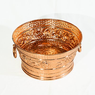 Champanheira Balde Elegante em Cobre Artesanal - 18 litros Frete