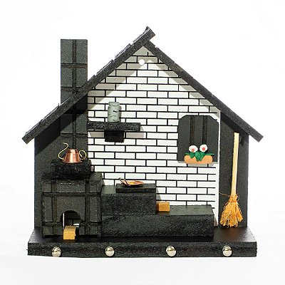 Porta Chaves de Parede Casinha Mineira Artesanal G