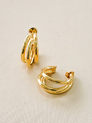 ARGOLA TRIPLA TUBO GLAM