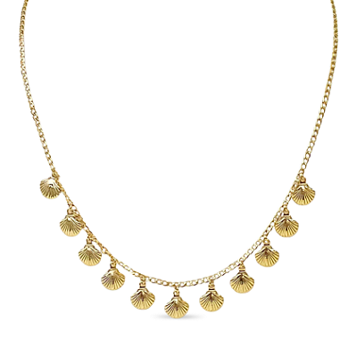 COLAR CHOKER MINI CONCHAS