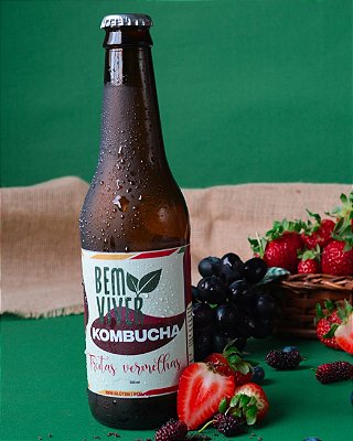 Kombucha Frutas Vermelhas