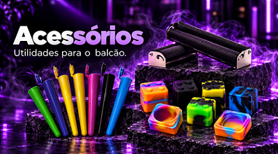 mini banner acessórios