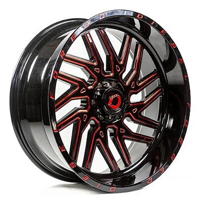 Roda Diesel Off Road Aro 24 Tala 10 - 6x139.7 Offset -18