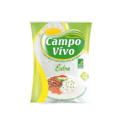 Arroz Polido orgânico (1 Kg)