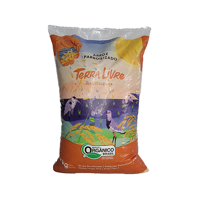 Arroz Parboilizado Orgânico (5 Kg)