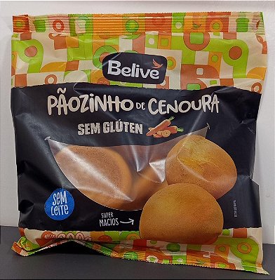 Pãozinho de cenoura zero glutém