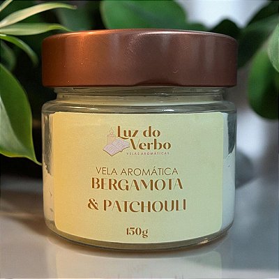 Vela Aromática | Bergamota & Patchouli 150g