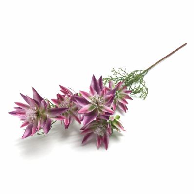 GALHO SERRURIA FLOR ARTIFICIAL X9 67CM LILAS 128533