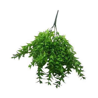 BUQUE MINI FOLHAS VERDE 35CM