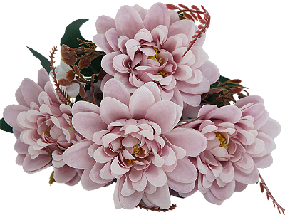 MINI BUQUE DALIA MISTO X7 30CM 128867