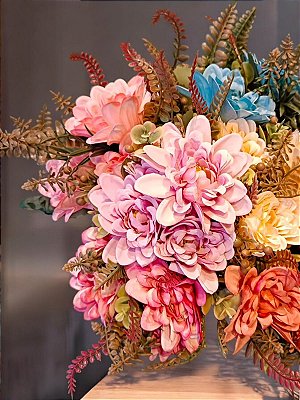 DALIA BUQUE MISTO X4 30CM 128971