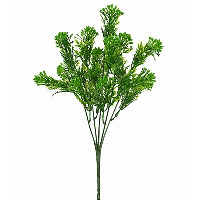 BUQUE FOLHAS X5 VERDE 31X14CM 129308