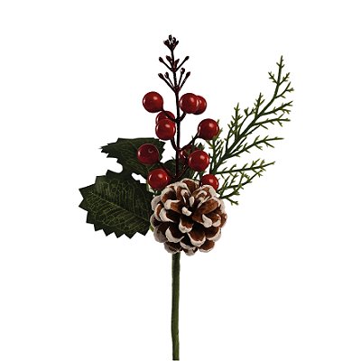 GALHO BERRIES AZEVINHA E PINHA 24CM 129173