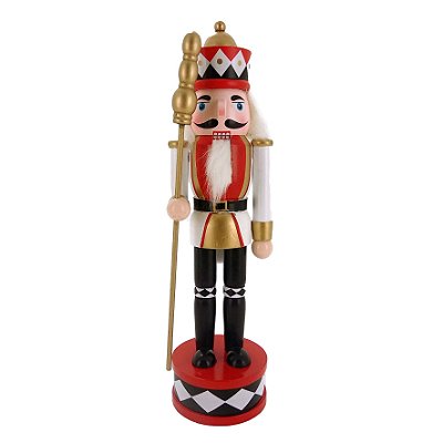 QUEBRA NOZES DECORADO GUARDA 30CM 129155