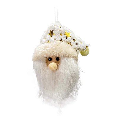 CARINHA PAPAI NOEL STAR GOLD 13CM