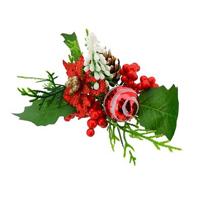 PICKS DECOR PINHAS/BERRIES 22CM BOLA 129185