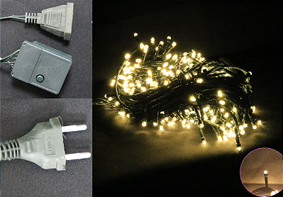 PISCA 7M 40LEDS 220V BRANCO QUENTE FUNCOES M/F PLUG 129239