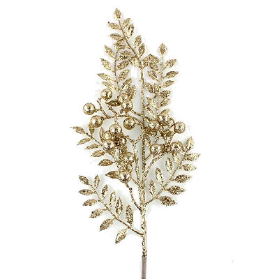 HASTE DE NATAL 48CMx20CM DOURADO 129227