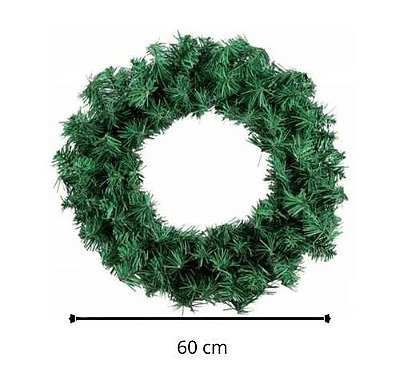 GUIRLANDA 60CM RAMIFICADA VERDE 7109