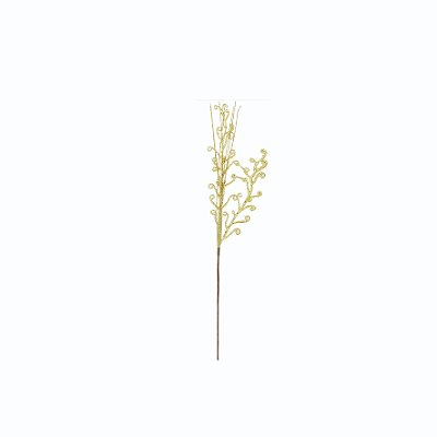 GALHO FOLHAS GLITER 30CM DOURADO GALHO 129182