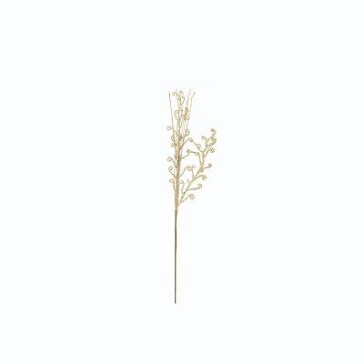 GALHO FOLHAS 30CM GLITER CHAMPANHE GALHO 129177