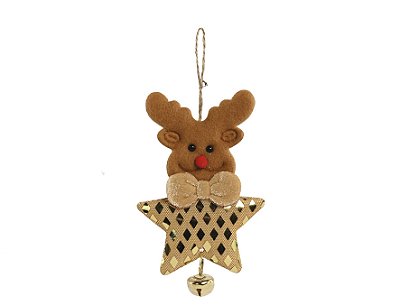 ENFEITE DE NATAL 8,5X14CM RENA 129462