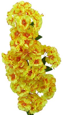 GALHO CEREJEIRA LARANJA C/ AMARELO 100CM 129747