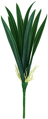 FOLHA DE ORQUIDEA CYMBIDIUM SILICONE 32CM 130043