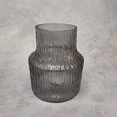 VASO ACQUA CINZA 16.5X20 CM 130242