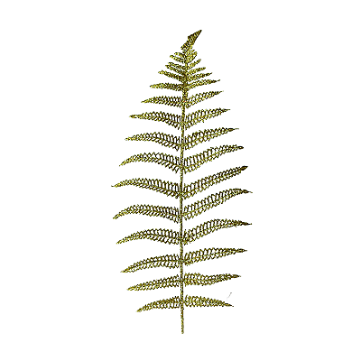 FOLHA NATAL 43CM DOURADA