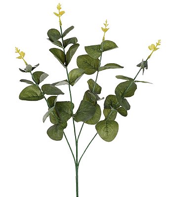 EUCALIPTO ARTIFICIAL X4 VERDE ESCURO 68CM 130787