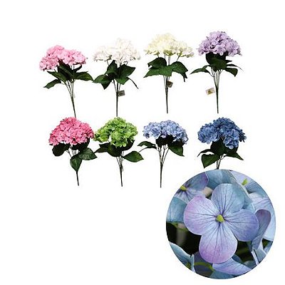 BUQUÊ HORTÊNSIA PREMIUM X5 40CM 130996